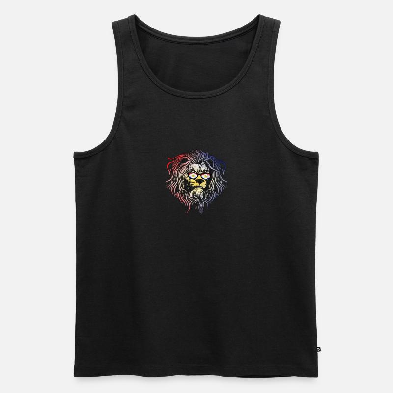 Saba - Männer Premium Bio Tank Top - Schwarz