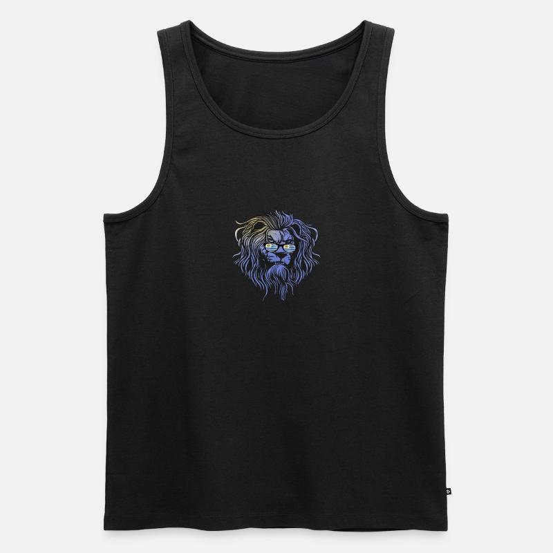 Uruguay - Männer Premium Bio Tank Top - Schwarz