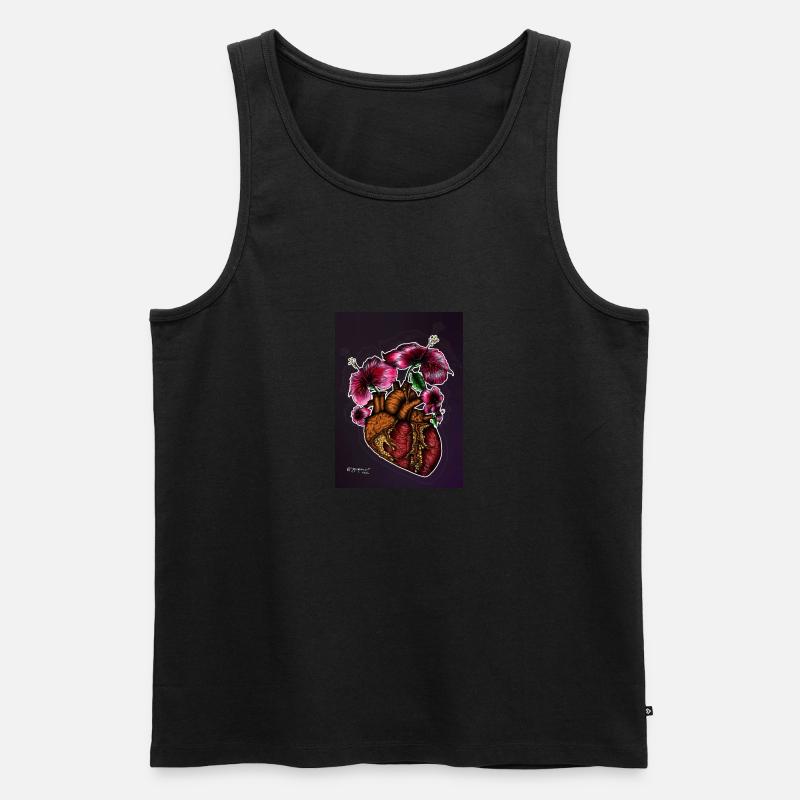 CDRAZON BLUME - Männer Premium Bio Tank Top - undefined