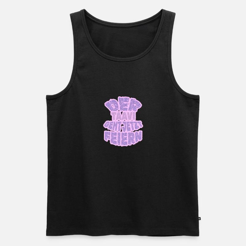 Taavi - Männer Premium Bio Tank Top - Schwarz