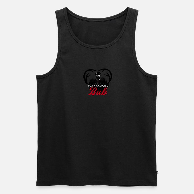 Schwarzwald Bub - Männer Premium Bio Tank Top - undefined