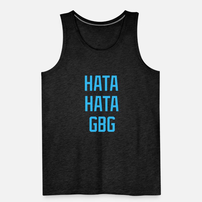 Hate Hate Hate Hate GBG Men's Premium Organic Tank Top
