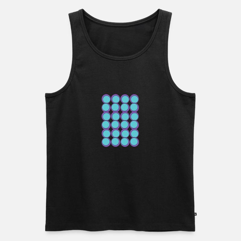 Dots Dots Dots - Männer Premium Bio Tank Top - undefined