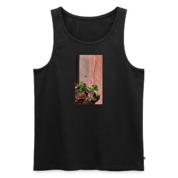 Nature - Débardeur bio Premium Homme - noir - Devant - Michal (187cm)