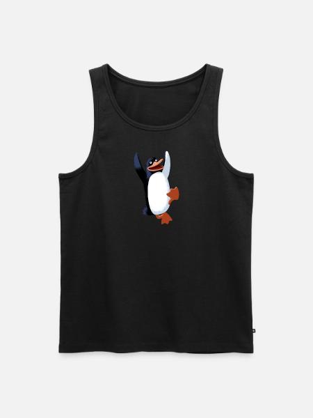 Pinguin - Männer Premium Bio Tank Top -