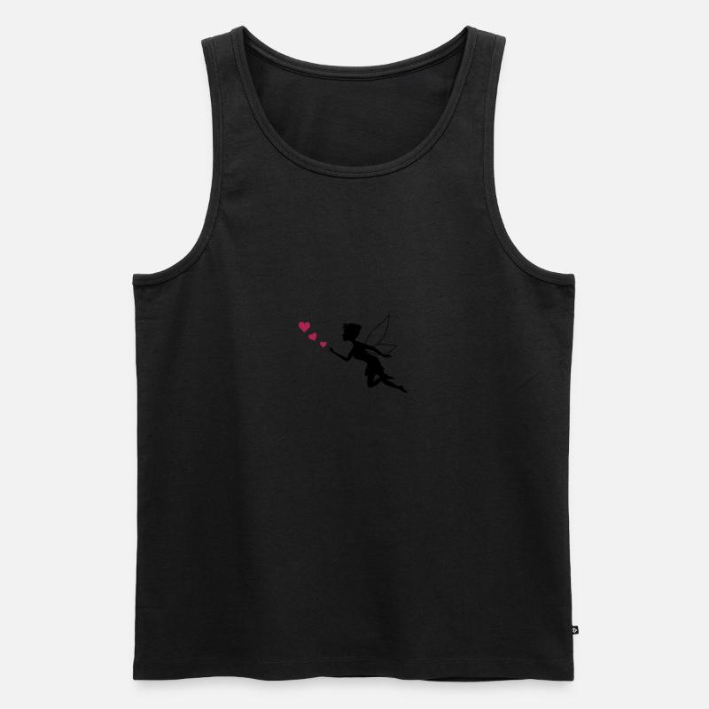 fee herzen - Männer Premium Bio Tank Top - undefined