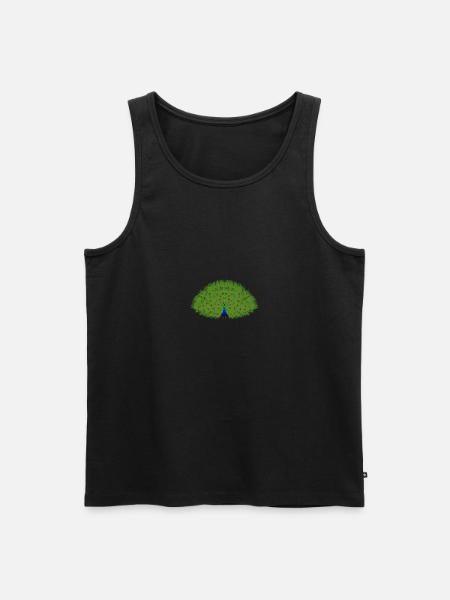Peacock wheel - Men's Premium Organic Tank Top -