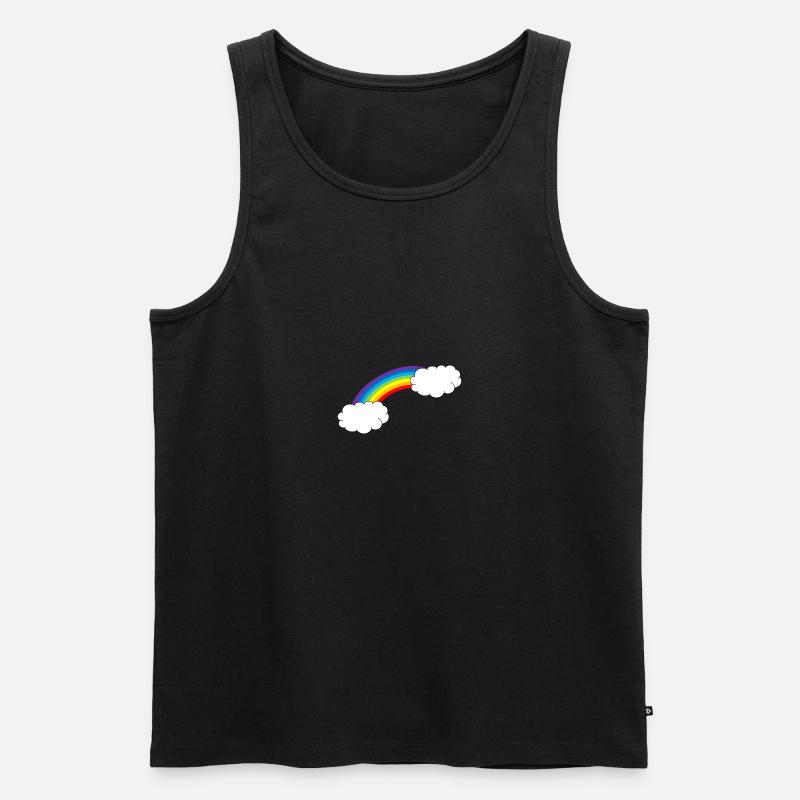 Regenbogen - Männer Premium Bio Tank Top - undefined