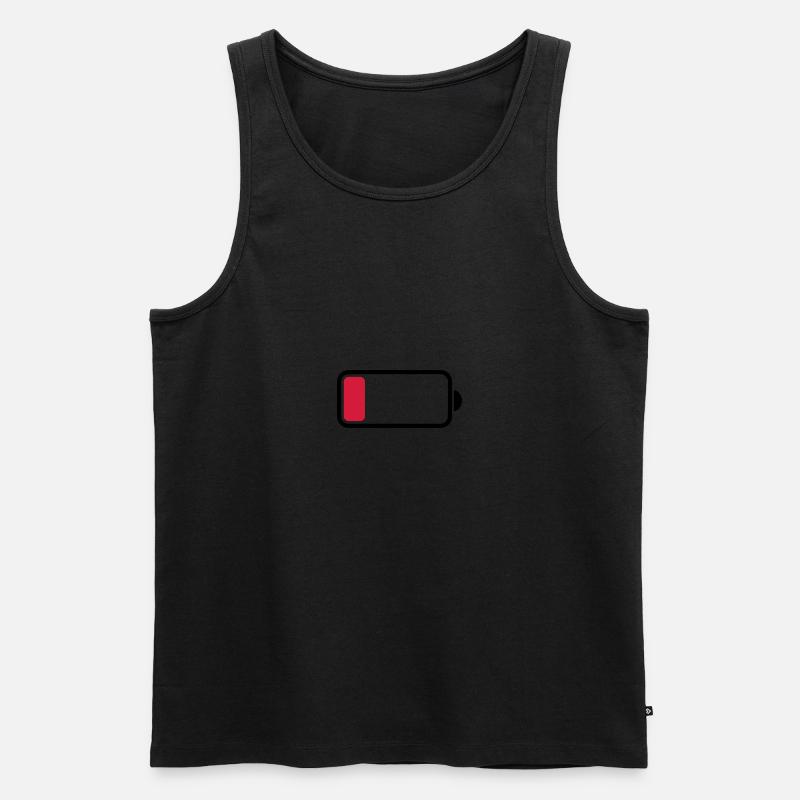 Low Battery Mode - Männer Premium Bio Tank Top - undefined