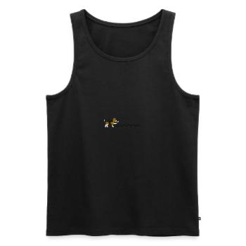 Mantrailer S long tracks Beagle - Men's Premium Organic Tank Top - black - Front - Michal (187cm)