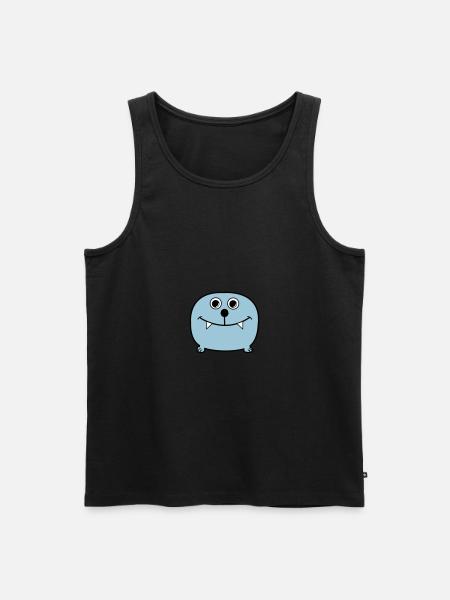 monster - Men's Premium Organic Tank Top - black