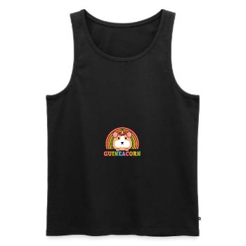 Guinea Pigs Breeding - Guinea - Männer Premium Bio Tank Top - Schwarz - Vorne - Michal (187cm)