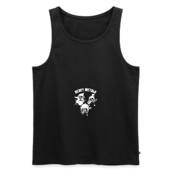 Microbiology Biology Teacher - Heavy Metals - Männer Premium Bio Tank Top - Schwarz - Vorne - Michal (187cm)