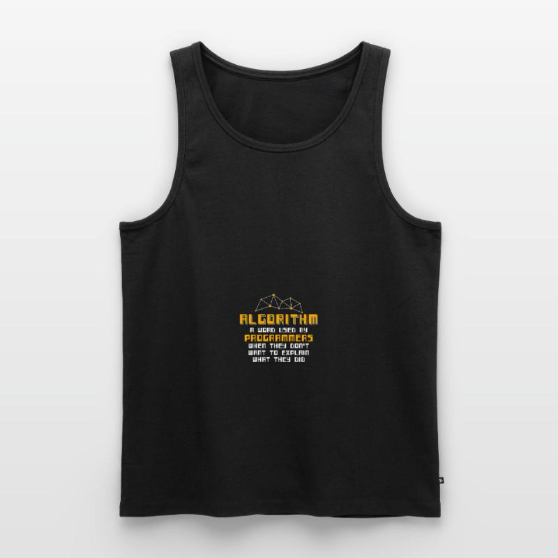 Algorithm Definition Programmers Nerd Machine Männer Premium Bio Tank Top