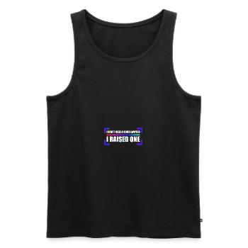 Lawyer Lawyer Lawyer Court Gift - Men's Premium Organic Tank Top - black - Front - Michal (187cm)