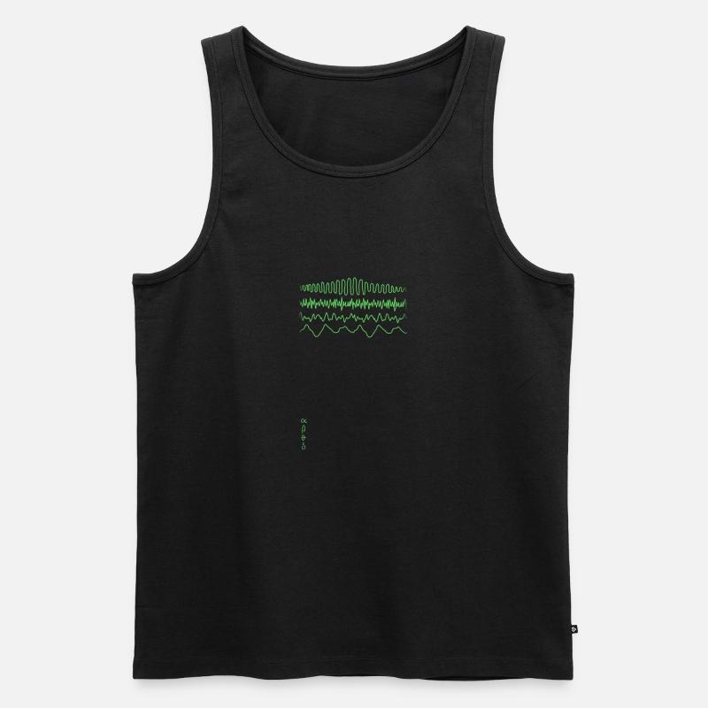 EEG - Männer Premium Bio Tank Top - Schwarz