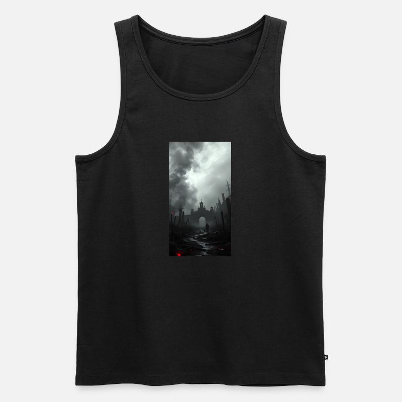 heresy - Männer Premium Bio Tank Top - Schwarz