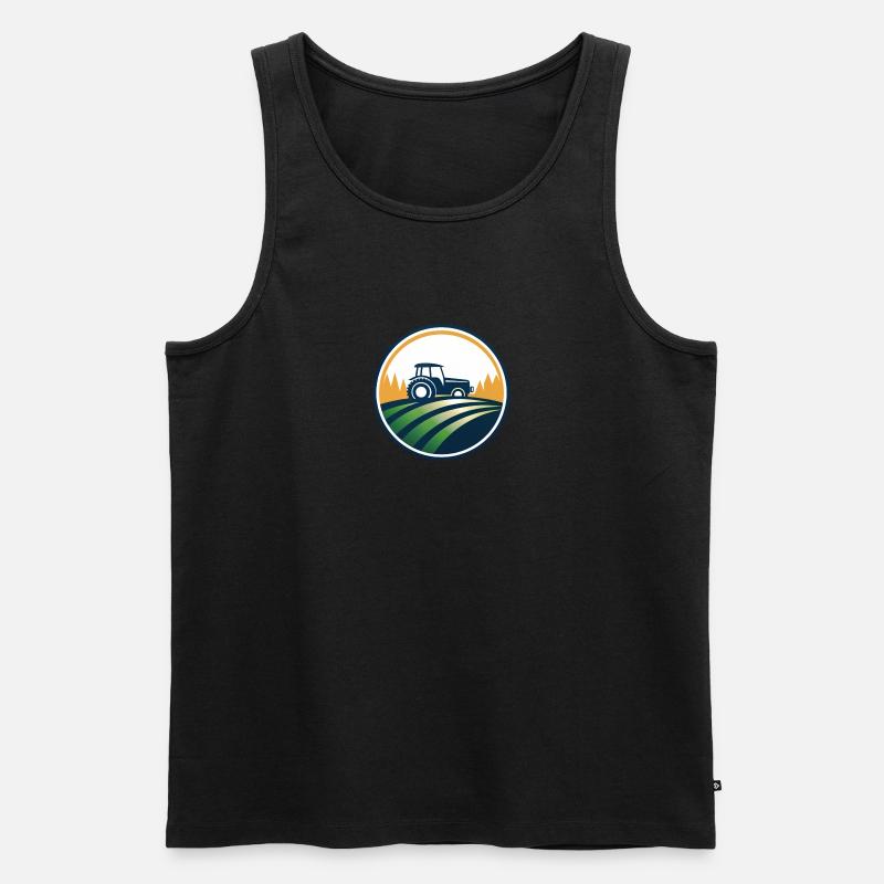 Traktor - Männer Premium Bio Tank Top - undefined
