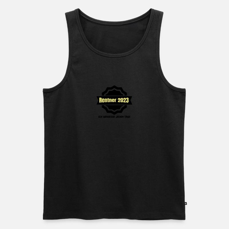 Rentner 2023 - Männer Premium Bio Tank Top - undefined