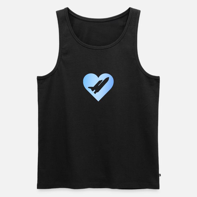 Aerospace Aerospace Luftfahrt - Männer Premium Bio Tank Top - undefined