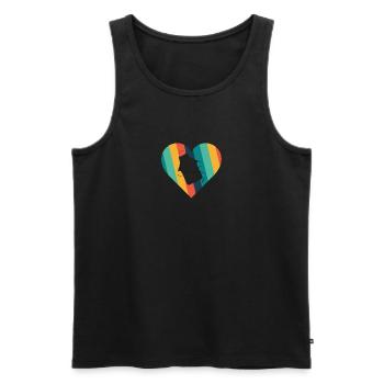 Backen Bäckerei Backwaren - Männer Premium Bio Tank Top - Schwarz - Vorne - Michal (187cm)