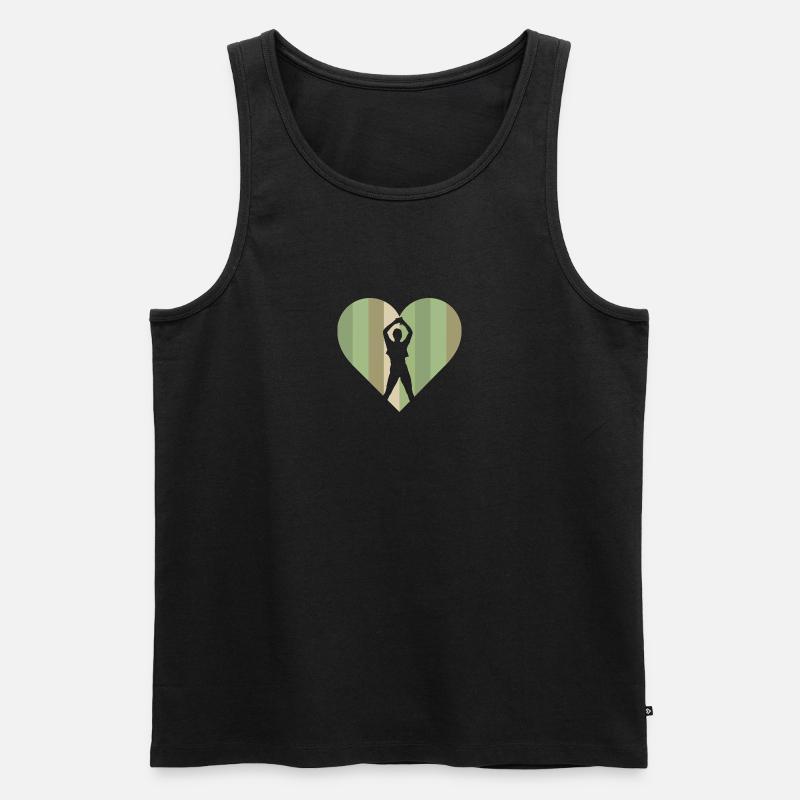 Aerobics Acrobatics Aerobics - Männer Premium Bio Tank Top - undefined
