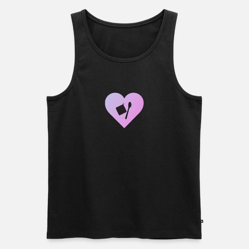 Backen Cupcake Backwaren - Männer Premium Bio Tank Top - undefined