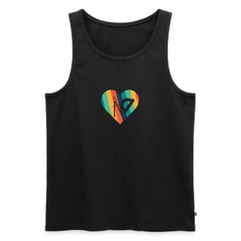 Architekt Konstrukteur Bauingenieur - Männer Premium Bio Tank Top - Schwarz - Vorne - Michal (187cm)