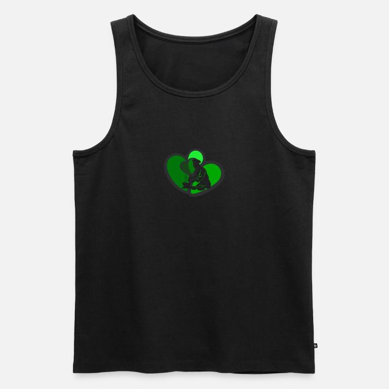 Kochen Sternekoch - Männer Premium Bio Tank Top - undefined