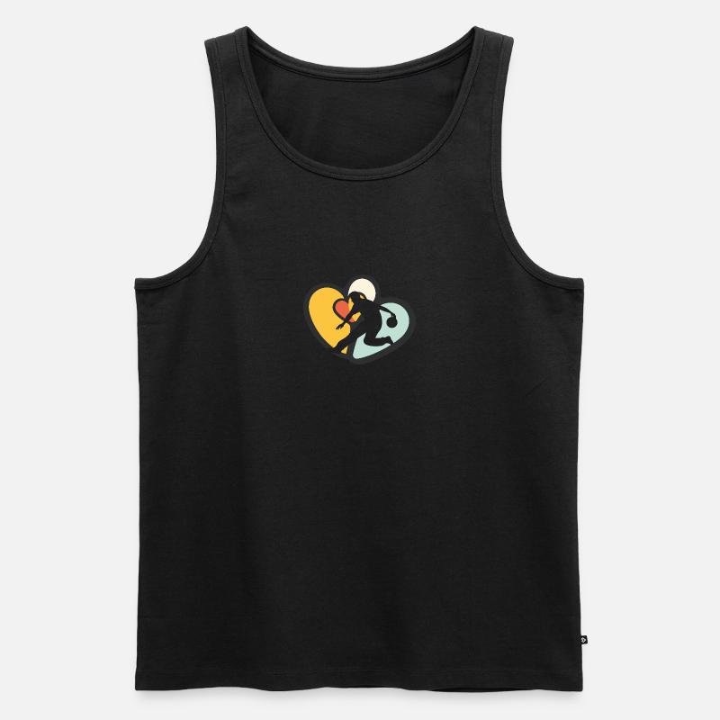 Bowler Strike - Männer Premium Bio Tank Top - undefined