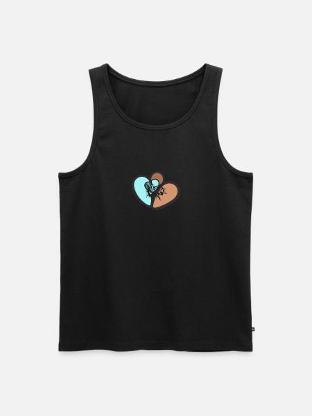 Graffiti Wandbilder Murals - Men's Premium Organic Tank Top -