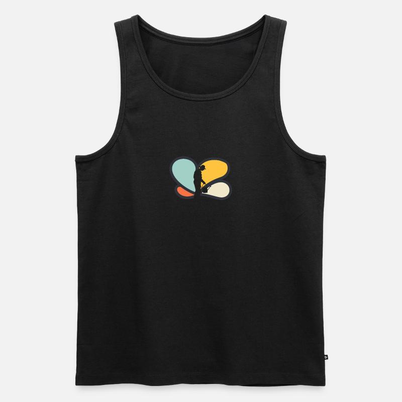 Garten Blume Gartenbau - Männer Premium Bio Tank Top - undefined