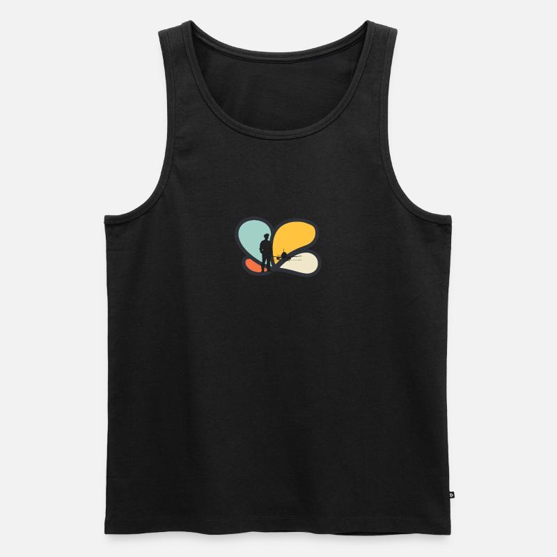Flug Flugbegleiterin Flugbegleiter - Männer Premium Bio Tank Top - undefined