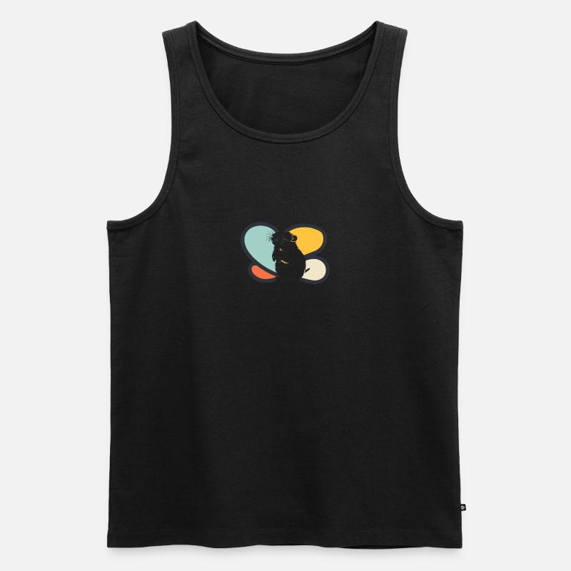 Hamster Cochon d’Inde - Débardeur bio Premium Homme - undefined