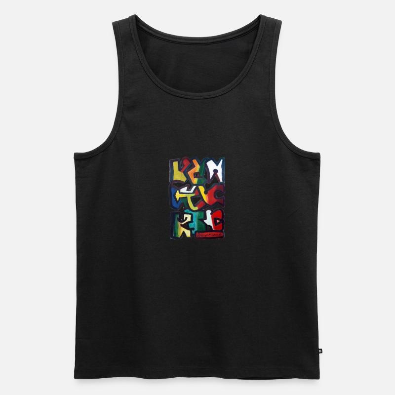 Garffiti 24 - Männer Premium Bio Tank Top - undefined