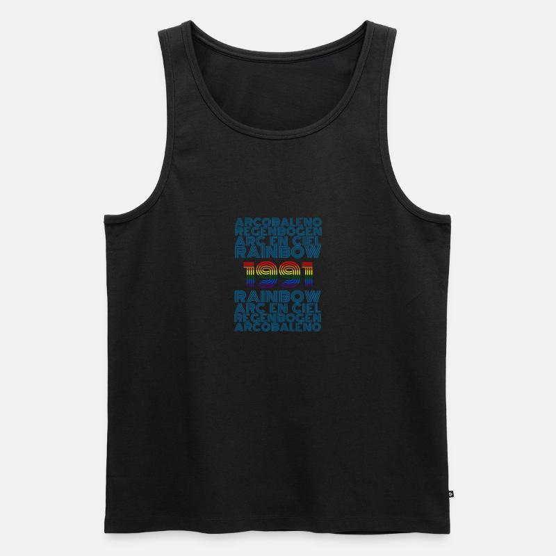 arc 1991 - Männer Premium Bio Tank Top - Schwarz