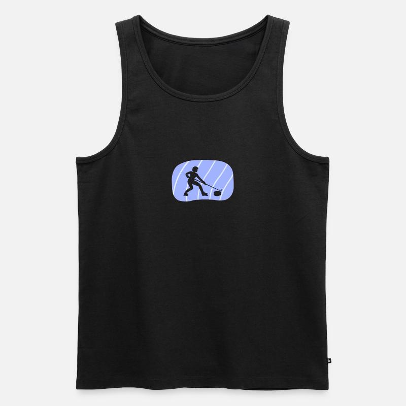 Curling Équipe de curling - Débardeur bio Premium Homme - undefined