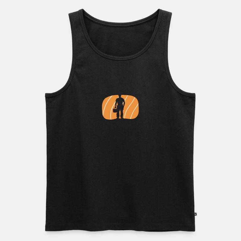 Tools Plumber Screwdriver - Men's Premium Organic Tank Top - undefined