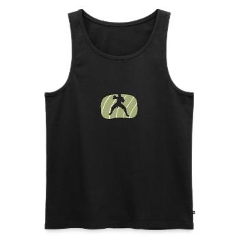 MMA Judo - Männer Premium Bio Tank Top - Schwarz - Vorne - Michal (187cm)