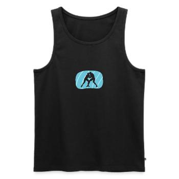 Wrestling Judo Kampfkunst - Männer Premium Bio Tank Top - Schwarz - Vorne - Michal (187cm)