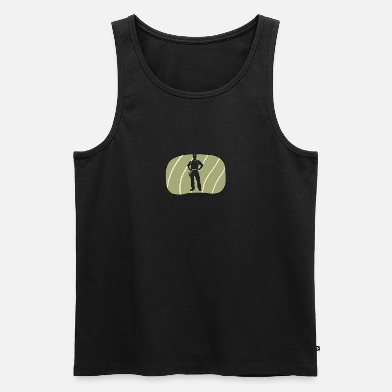 Werkzeug Flaschner - Männer Premium Bio Tank Top - undefined