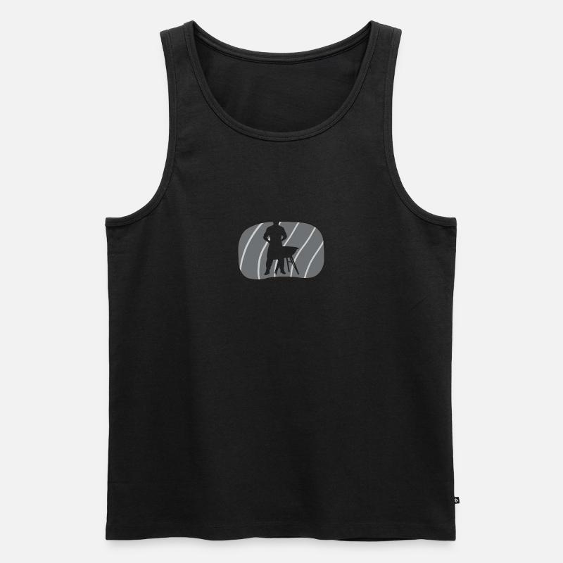 BBQ Grillen - Männer Premium Bio Tank Top - undefined