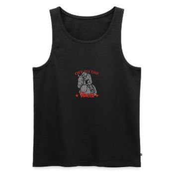 Derby Day Off The Races Horse Racing - Männer Premium Bio Tank Top - Schwarz - Vorne - AI Model Male 178 light (178cm)