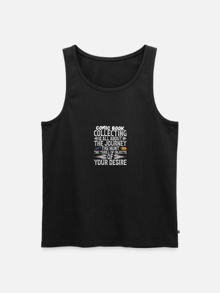 Comics Collector Supplies Comics Lover Comic Book - Men's Premium Organic Tank Top - black
