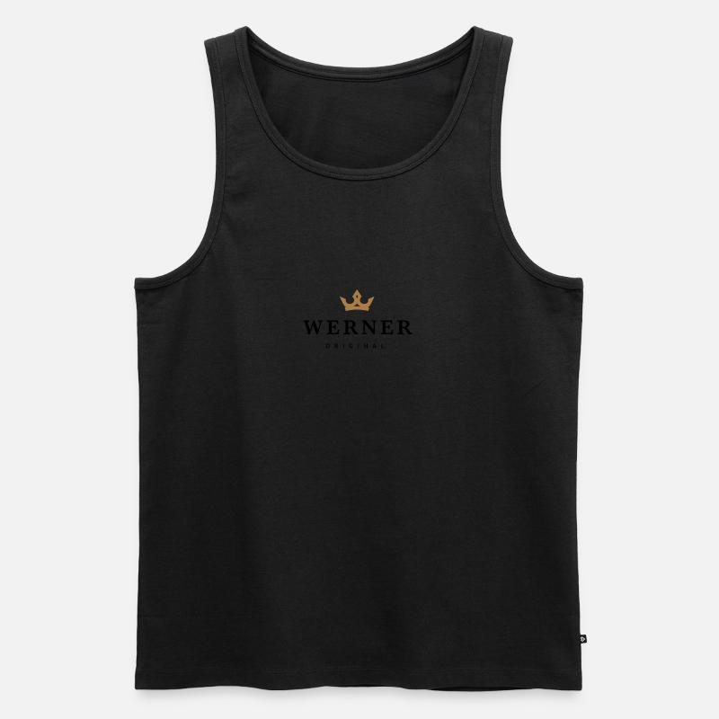 Werner - Männer Premium Bio Tank Top - undefined