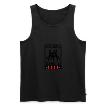 Junggesellen Abschied 2024 Jga - Männer Premium Bio Tank Top - Schwarz - Vorne - Michal (187cm)