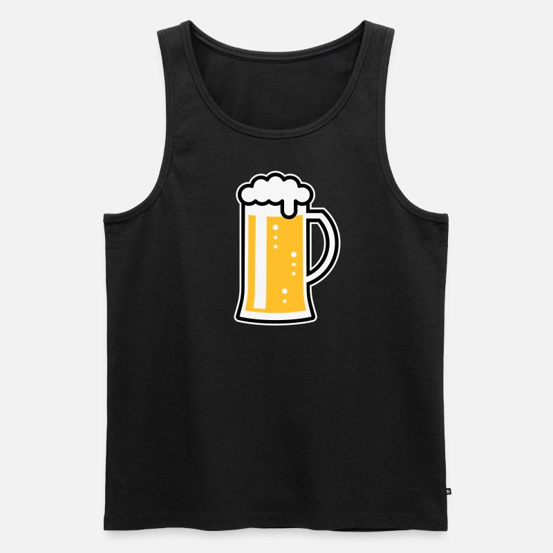 XOriginalBayrisch (R3) - Männer Premium Bio Tank Top - Schwarz