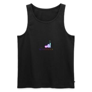 Scientist Birthday Eight Science - Men's Premium Organic Tank Top - black - Front - AI Model Male 178 light (178cm)