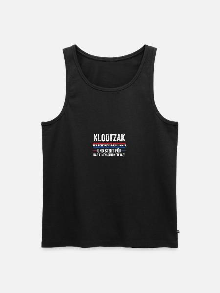 Holandia Holandia Holandia - Ekologiczny tank top męski Premium - czarny