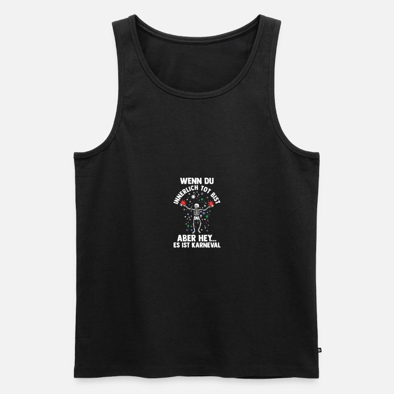 Costume de carnaval Carnaval - Débardeur bio Premium Homme - noir